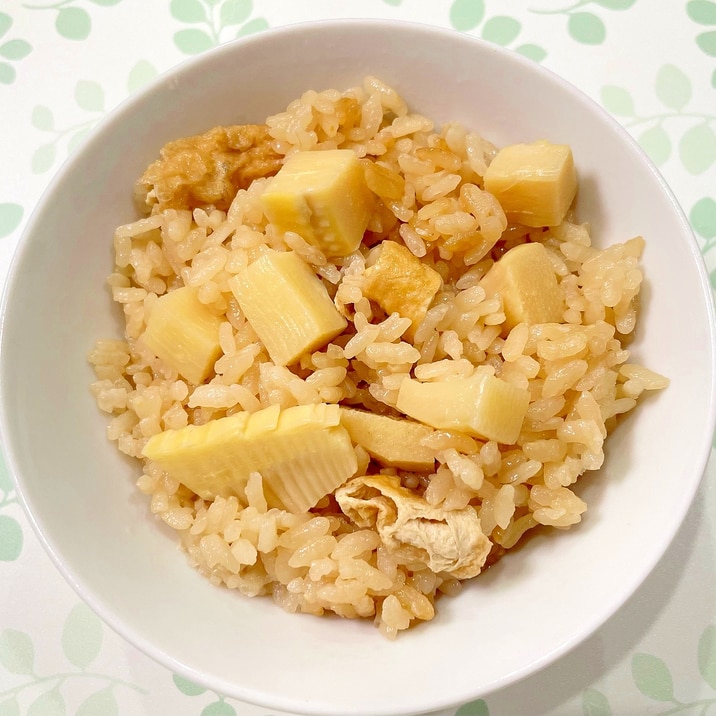 筍の炊き込みご飯